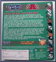 AFC (Collector Club) from Starting Lineup - Football - Helmet Collection manufactured by Kenner [Back]