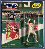 Andre Rison from Starting Lineup - Football - 1999 Series manufactured by Kenner [Front]