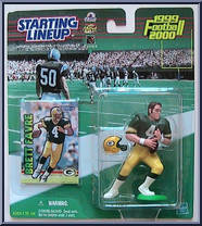 Brett Favre from Starting Lineup - Football - 1999 Series manufactured by Kenner [Front]