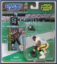 Dermontti Dawson from Starting Lineup - Football - 1999 Series manufactured by Kenner [Front]