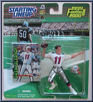 Drew Bledsoe from Starting Lineup - Football - 1999 Series manufactured by Kenner [Front]