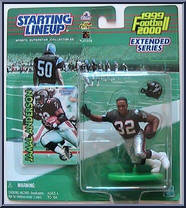 Jamal Anderson (Extended) from Starting Lineup - Football - 1999 Series manufactured by Kenner [Front]
