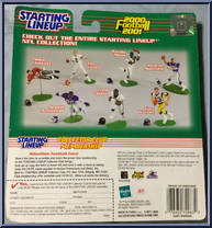 Kurt Warner from Starting Lineup - Football - 2000 Series manufactured by Kenner [Back]