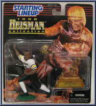 Rashaan Salaam from Starting Lineup - Football - Heisman Collection - 1998 manufactured by Kenner [Front]