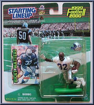 Ricky Watters from Starting Lineup - Football - 1999 Series manufactured by Kenner [Front]