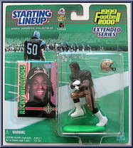 Ricky Williams (Extended) from Starting Lineup - Football - 1999 Series manufactured by Kenner [Front]