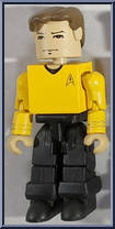 Captain Kirk from Star Trek - Minimates - 3" Scale - Series 1 - Tubed manufactured by Diamond Select [Loose]