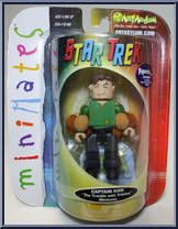 Captain Kirk (Trouble with Tribbles) from Star Trek - Minimates - 3" Scale - Exclusives manufactured by Diamond Select [Front]