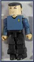 Mr. Spock from Star Trek - Minimates - 3" Scale - Series 1 - Tubed manufactured by Diamond Select [Loose]