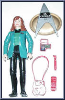 Dr. Beverly Crusher from Star Trek - Next Generation - Series 2 manufactured by Playmates [Loose]