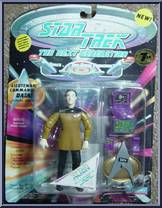 Data (Dress Uniform) from Star Trek - Next Generation - Series 3 manufactured by Playmates [Front]