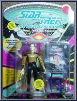 Lieutenant Commander Data (TNG First Seasons Uniform) from Star Trek - Next Generation - Series 2 manufactured by Playmates [Front]