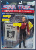 Q from Star Trek - Next Generation - Space Talk Series manufactured by Playmates [Front]