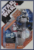 Clone Trooper Officer (Red)  from Star Wars - 30th Anniversary Collection - Saga Legends - Fan's Choice manufactured by Hasbro [Front]