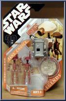 Pit Droids (Red) from Star Wars - 30th Anniversary Collection - Saga Legends - Fan's Choice manufactured by Hasbro [Front]