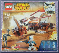 Hailfire Droid from Star Wars - Attack of the Clones - Basic Series manufactured by Lego [Front]