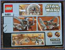 Hailfire Droid from Star Wars - Attack of the Clones - Basic Series manufactured by Lego [Back]