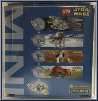 Mini Republic Gunship from Star Wars - Attack of the Clones - Basic Series manufactured by Lego [Back]