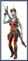 Aurra Sing from Star Wars - Black Series (2020) - Clone Wars manufactured by Hasbro [Loose]