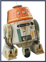Chopper (C1-10P) from Star Wars - Black Series (2020) - Rebels manufactured by Hasbro [Loose]