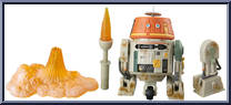 Chopper (C1-10P) from Star Wars - Black Series (2020) - Rebels manufactured by Hasbro [Loose]
