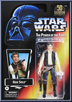 Han Solo (50th Anniversary) from Star Wars - Black Series (2020) - Power of the Force manufactured by Hasbro [Front]