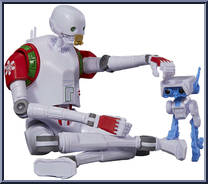 KX Security Droid (Holiday Edition) from Star Wars - Black Series (2020) - Holiday manufactured by Hasbro [Loose]