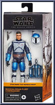 Mandalorian Fleet Commander from Star Wars - Black Series (2020) - Mandalorian manufactured by Hasbro [Front]