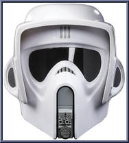 Scout Trooper Premium Electronic Helmet from Star Wars - Black Series (2020) - Role Play manufactured by Hasbro [Loose]