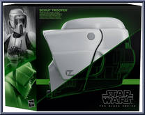 Scout Trooper Premium Electronic Helmet from Star Wars - Black Series (2020) - Role Play manufactured by Hasbro [Front]