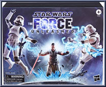 Starkiller / Troopers (Unleashed) (Pulse Con) from Star Wars - Black Series (2020) - Gaming Greats manufactured by Hasbro [Back]