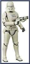 First Order Jet Trooper from Star Wars - Black Series - 40th Anniversary - Carbonized Graphite manufactured by Hasbro [Loose]