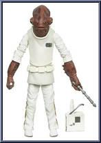 Admiral Ackbar from Star Wars - Black Series - Red - 3.75" Scale - Wal-Mart manufactured by Hasbro [Loose]