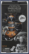 DJ R-3X from Star Wars - Black Series - Red - 6" Scale - Exclusives manufactured by Hasbro [Front]