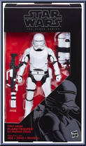 First Order Flametrooper (Force Awakens) from Star Wars - Black Series - Red - 6" Scale manufactured by Hasbro [Front]
