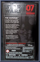 Poe Dameron (Force Awakens) from Star Wars - Black Series - Red - 6" Scale manufactured by Hasbro [Back]