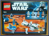 Clone Trooper Battle Pack from Star Wars - Clone Wars - Basic Series manufactured by Lego [Back]
