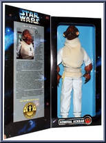 Admiral Ackbar from Star Wars - Collector Series - Collector Series manufactured by Kenner [Front]