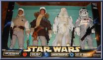 Luke & Han Hoth Gear, Snowtrooper, AT-AT Driver Action Figure