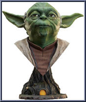 Yoda (Empire Strikes Back) from Star Wars - Legends in 3D manufactured by Diamond Select [Loose]
