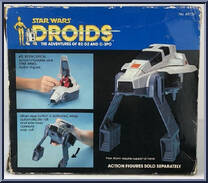 ATL Interceptor from Star Wars - Droids - Vehicles manufactured by Kenner [Back]