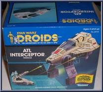 ATL Interceptor from Star Wars - Droids - Vehicles manufactured by Kenner [Loose]