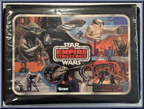 Action Figure Collector's Case (Yoda on Left) from Star Wars - Empire Strikes Back - Accessories manufactured by Kenner [Loose]
