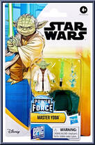 Master Yoda from Star Wars - Epic World of Action - Power Force manufactured by Hasbro [Front]