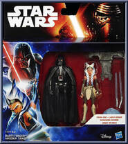 Darth Vader / Ahsoka Tano from Star Wars - Force Awakens - Multi-Packs manufactured by Hasbro [Front]