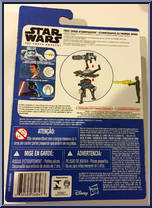 First Order Stormtrooper from Star Wars - Force Awakens - Basic Series manufactured by Hasbro [Back]