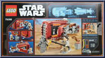 Rey's Speeder from Star Wars - Force Awakens - Basic Series manufactured by Lego [Back]