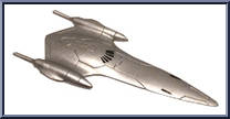 Naboo Royal Starship from Star Wars - Force Awakens - Micro Machines - Blind Bags - Wave 5 manufactured by Hasbro [Loose]