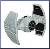 Tie Fighter (White) from Star Wars - Force Awakens - Micro Machines - Blind Bags - Wave 5 manufactured by Hasbro [Loose]