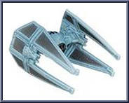 Tie Interceptor from Star Wars - Force Awakens - Micro Machines - Blind Bags - Wave 5 manufactured by Hasbro [Loose]